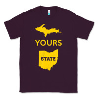 Plum Up Yours State Of Ohio Funny Anti Oh Pro Michigan Meme Classic Tee - minhPixels