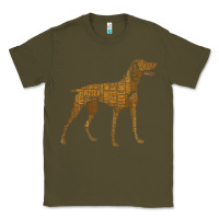 Army Green Vizsla Dog Owner Funny Gift I Love My Vizsla Dog Vizsla Classic Tee - minhPixels