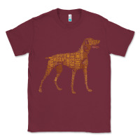 Burgundy Vizsla Dog Owner Funny Gift I Love My Vizsla Dog Vizsla Classic Tee - minhPixels