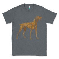 Charcoal Heather Vizsla Dog Owner Funny Gift I Love My Vizsla Dog Vizsla Classic Tee - minhPixels