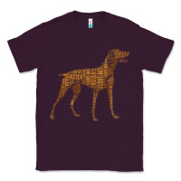 Plum Vizsla Dog Owner Funny Gift I Love My Vizsla Dog Vizsla Classic Tee - minhPixels