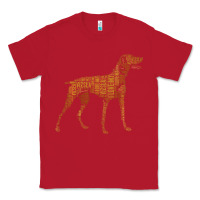 Red Vizsla Dog Owner Funny Gift I Love My Vizsla Dog Vizsla Classic Tee - minhPixels