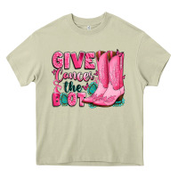 Mossy give cancer the boot Heavy Core Tee - LillyAllenDesigns