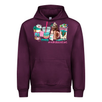 Mauve Wine medical assistant coffee cup Urban Hoodie - AdoDesignShop