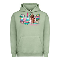 Pigment Oil Green medical assistant coffee cup Urban Hoodie - AdoDesignShop