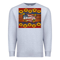 Usa Map Premium Sweatshirt | Teevron
