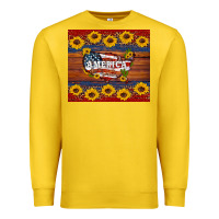 Lemon usa map Premium Sweatshirt - Artiststas