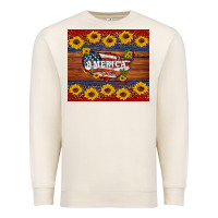 Sandshell usa map Premium Sweatshirt - Artiststas