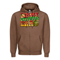 Chestnut inmy christmas era Zipper Hoodie - CowhideDigitalArt