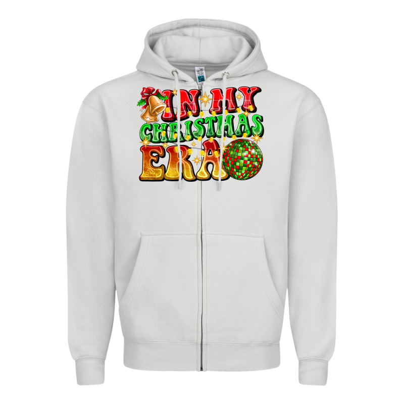 Inmy Christmas Era Zipper Hoodie by CowhideDigitalArt | Teevron