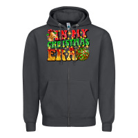 Smoke inmy christmas era Zipper Hoodie - CowhideDigitalArt