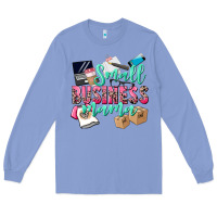 Colony Blue Small Business Mama Long Sleeve Tee - CowGirlArtShop