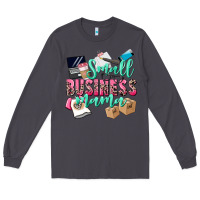 Smoke Small Business Mama Long Sleeve Tee - CowGirlArtShop