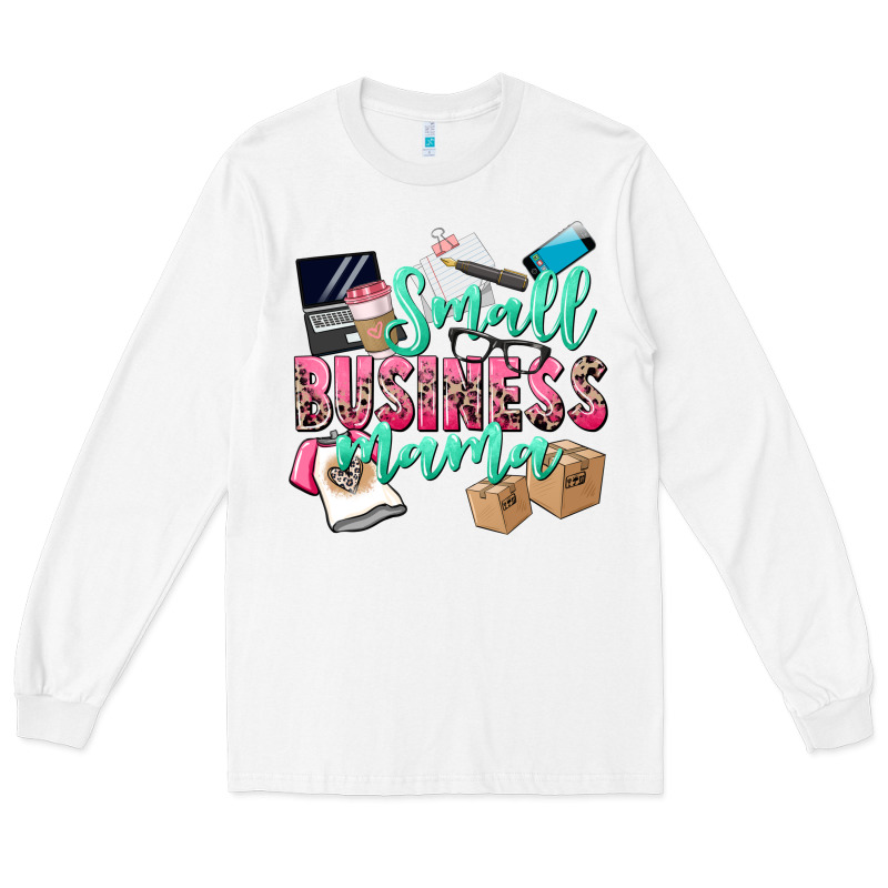 Small Business Mama Long Sleeve Tee by CowGirlArtShop | Teevron