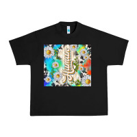 Black human with daisies Urban Heavy Tee - TumblerDesignByShophia