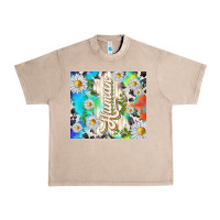 French Oak human with daisies Urban Heavy Tee - TumblerDesignByShophia