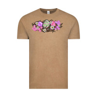 Vintage Coffee Easter eggs and crown of thorns Easter Day Vintage Tee - HowdyJamesFarm