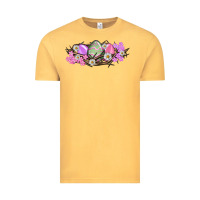 Vintage Mustard Easter eggs and crown of thorns Easter Day Vintage Tee - HowdyJamesFarm