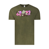 Vintage Olive Easter eggs and crown of thorns Easter Day Vintage Tee - HowdyJamesFarm