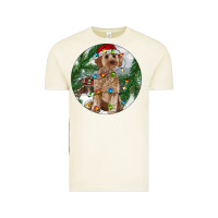 Vintage Arctic Cockapoo Christmas Vintage Tee - RanaPortraitStore