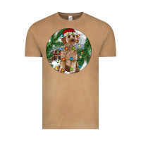 Vintage Camel Cockapoo Christmas Vintage Tee - RanaPortraitStore