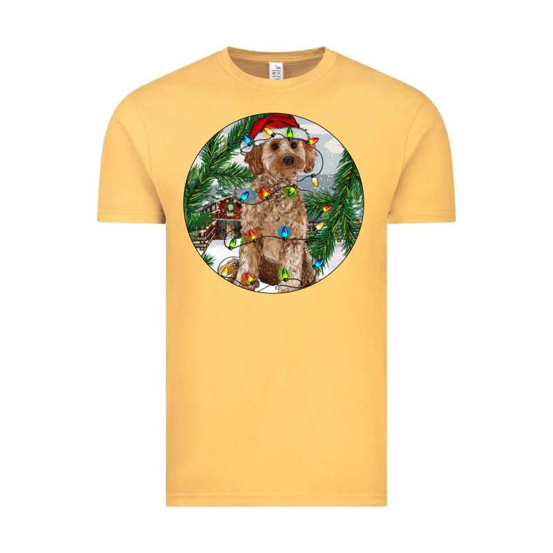 Cockapoo Christmas Vintage Tee by RanaPortraitStore | Teevron