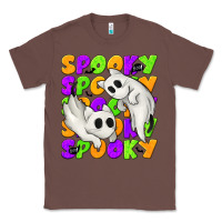 Chestnut Spooky with Ghost Cats Classic Tee - texasbilliewilder