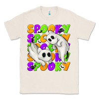 Natural Spooky with Ghost Cats Classic Tee - texasbilliewilder