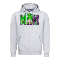 St Patricks Day Mom Gnome Zipper Hoodie | Teevron