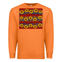Carrot usa and sunflower pattern Premium Sweatshirt - Artiststas