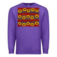 Purple usa and sunflower pattern Premium Sweatshirt - Artiststas