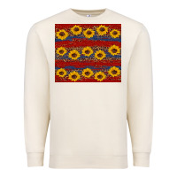 Sandshell usa and sunflower pattern Premium Sweatshirt - Artiststas