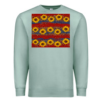 Seafoam usa and sunflower pattern Premium Sweatshirt - Artiststas