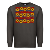 Smoke usa and sunflower pattern Premium Sweatshirt - Artiststas