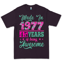 Plum made in 1977, 45 years of being awesome Premium Tee - Jasminsmagicworld