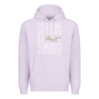 Lilac Clam Diggers Funny Quote Gift Long Beach Peninsula Premium Hoodie - minhPixels