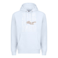 White Clam Diggers Funny Quote Gift Long Beach Peninsula Premium Hoodie - minhPixels