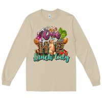One Hip Lunch Lady Easter Day Long Sleeve Tee | Teevron
