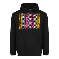 Black race leopard brush stroke Heavyweight Hoodie - Artiststas