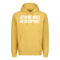 Antique Gold Ketamine  with Saying  Drugs Khole Dose Gift Idea Premium Hoodie - minhPixels