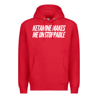 Red Ketamine  with Saying  Drugs Khole Dose Gift Idea Premium Hoodie - minhPixels