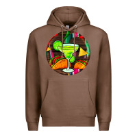 Chestnut hispanic heritage month round earrings 2 Premium Hoodie - BundleAndBundleShop