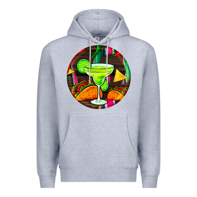 Hispanic Heritage Month Round Earrings 2 Premium Hoodie by BundleAndBundleShop | Teevron