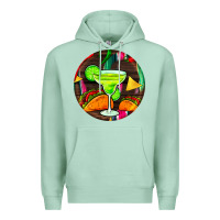 Seafoam hispanic heritage month round earrings 2 Premium Hoodie - BundleAndBundleShop