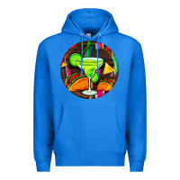 True Royal hispanic heritage month round earrings 2 Premium Hoodie - BundleAndBundleShop