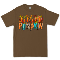 Cacao Hello pumpkin Premium Tee - RanaPortraitStore