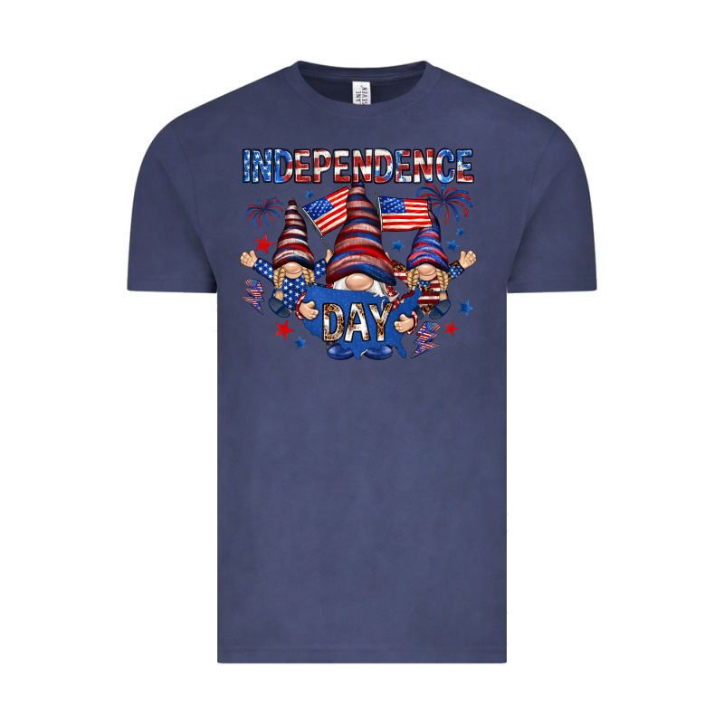 Independence Day With Gnomies Vintage Tee by HowdyJamesFarm | Teevron
