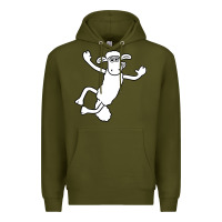 Army Green shaun the sheep Premium Hoodie - minhPixels