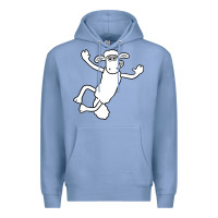 Colony Blue shaun the sheep Premium Hoodie - minhPixels