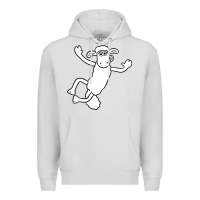 Dove Grey shaun the sheep Premium Hoodie - minhPixels